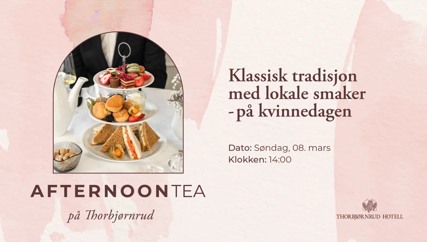 Afternoon Tea - Kvinnedagen