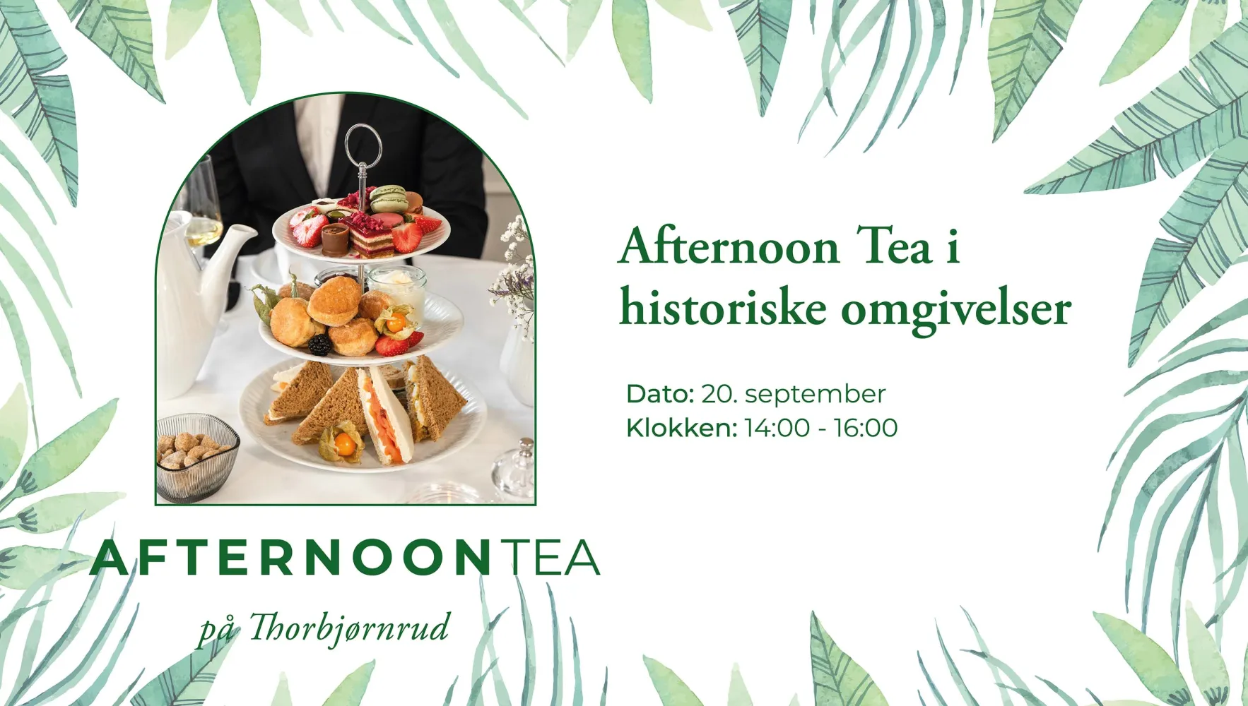 Afternoon Tea 20. september