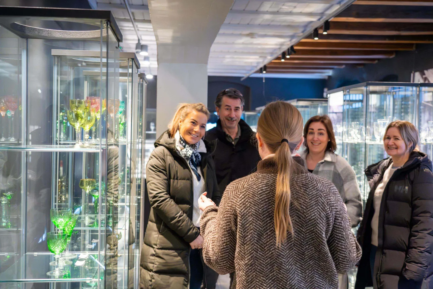 Guiding i Skattekammeret på Hadeland Glassverk