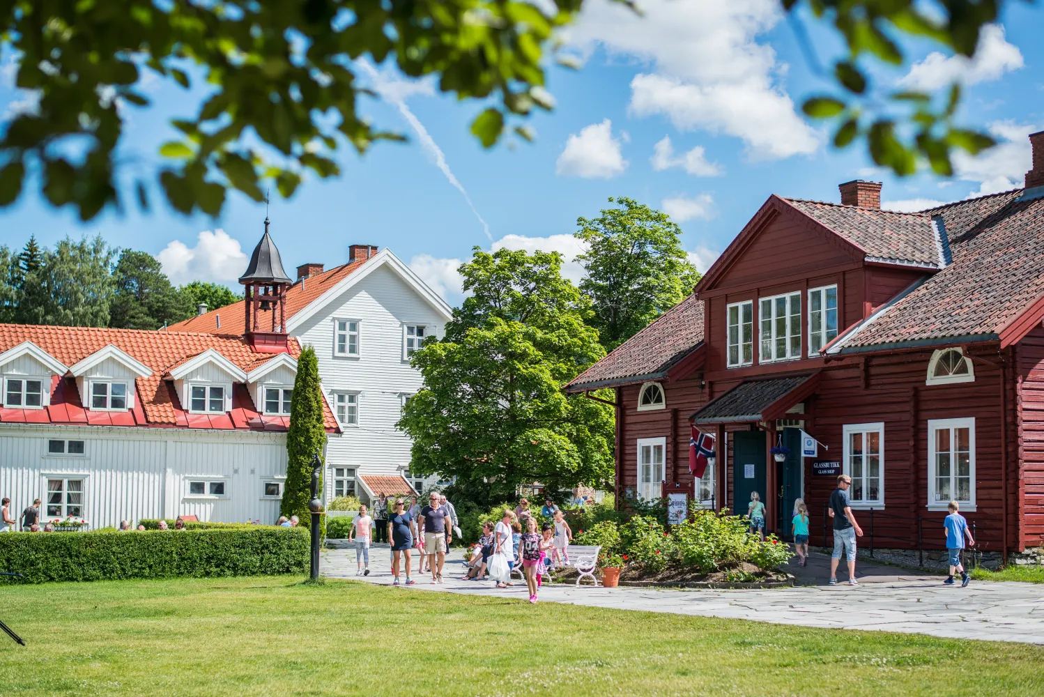 Oversiktsbilde av Hadeland_Glassverk