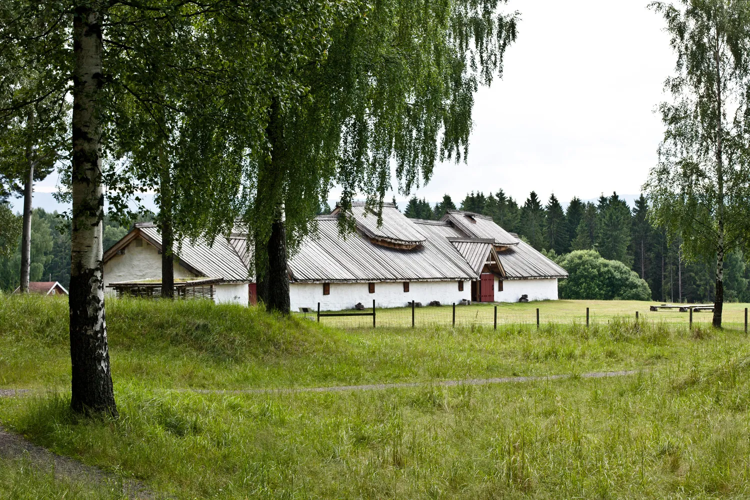 Hovedbygget til Veien Kulturminnepark