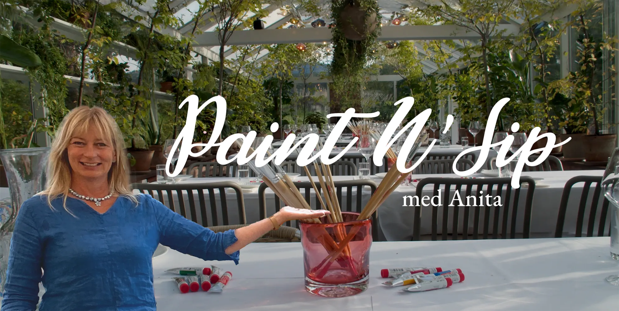 Paint N' Sip i Oransjeriet