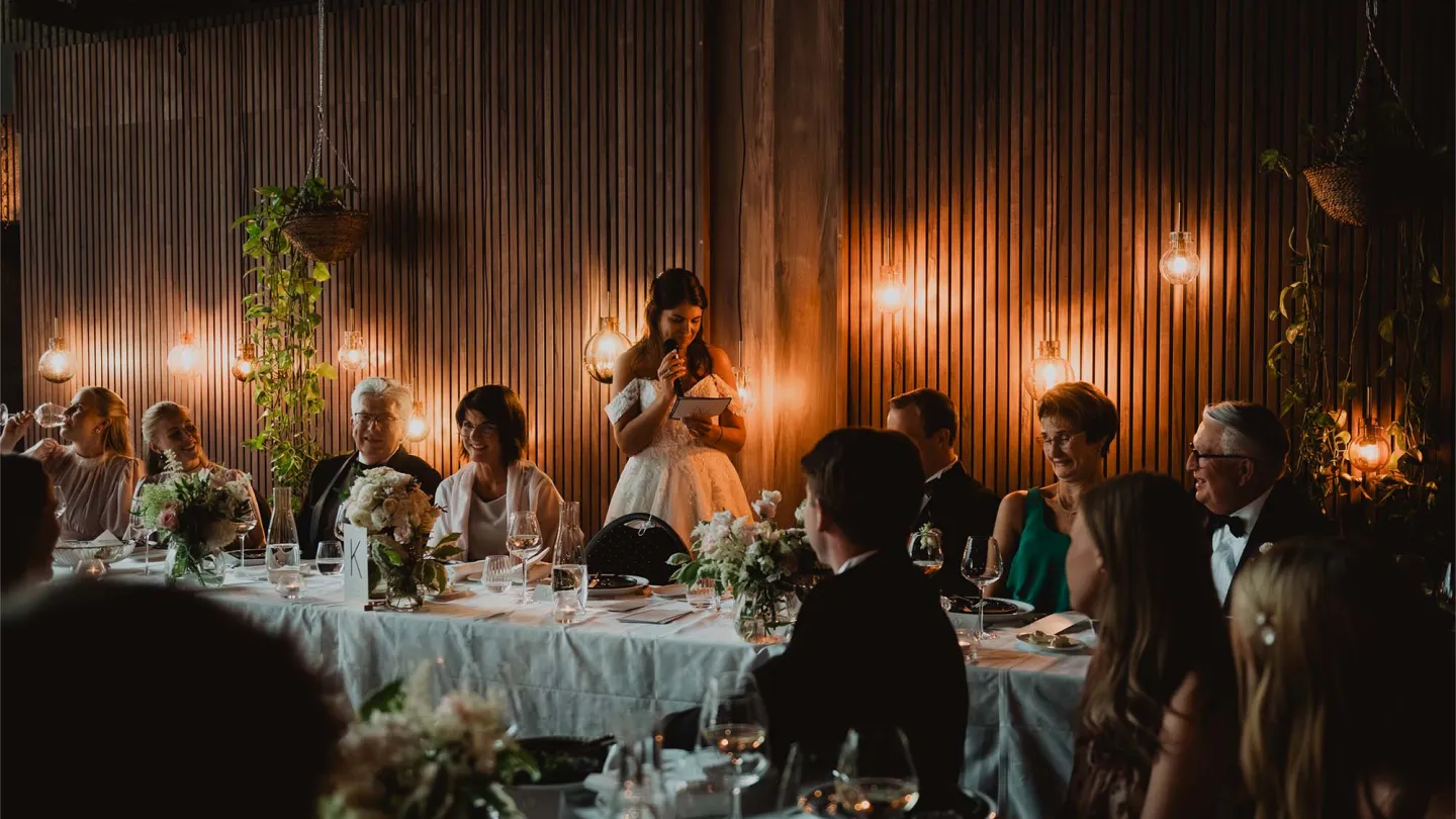 Bryllup i HGVM Festsalen