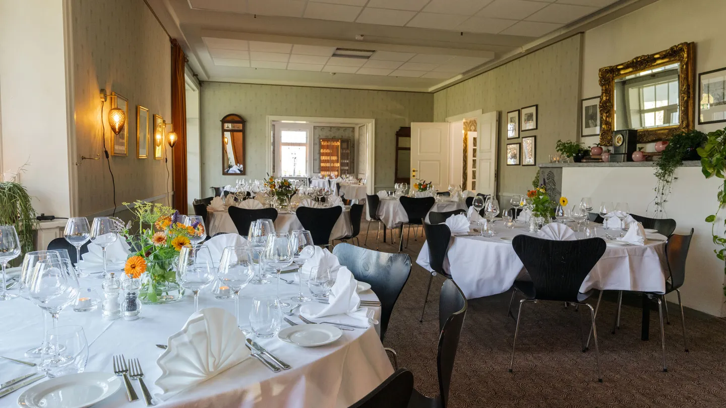 Direktørboligen spiseområder