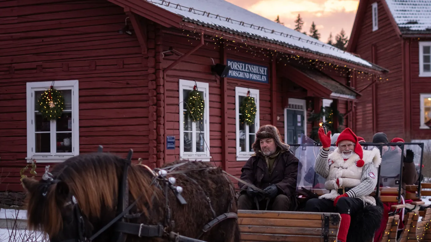 Jul på Hadeland Glassverk