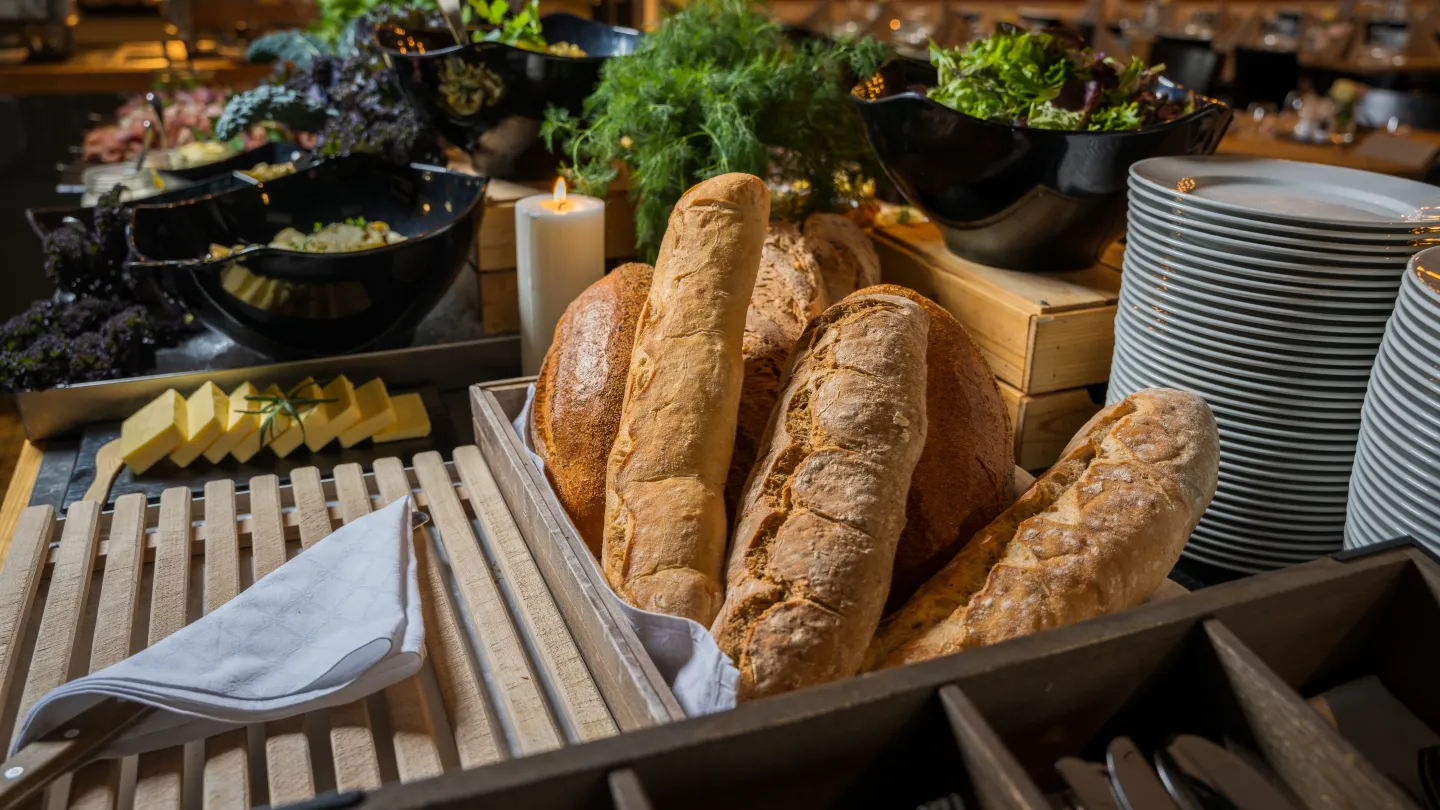 Ferske brød til lunsj